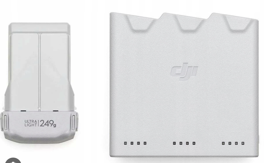 Zestaw 3 akumulatorów DJI Mini 3 Series z hubem ładowania
